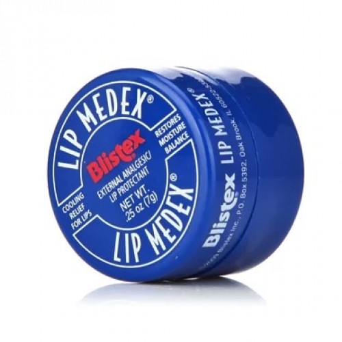 美國Blistex Lip Medex藍罐修護潤唇膏